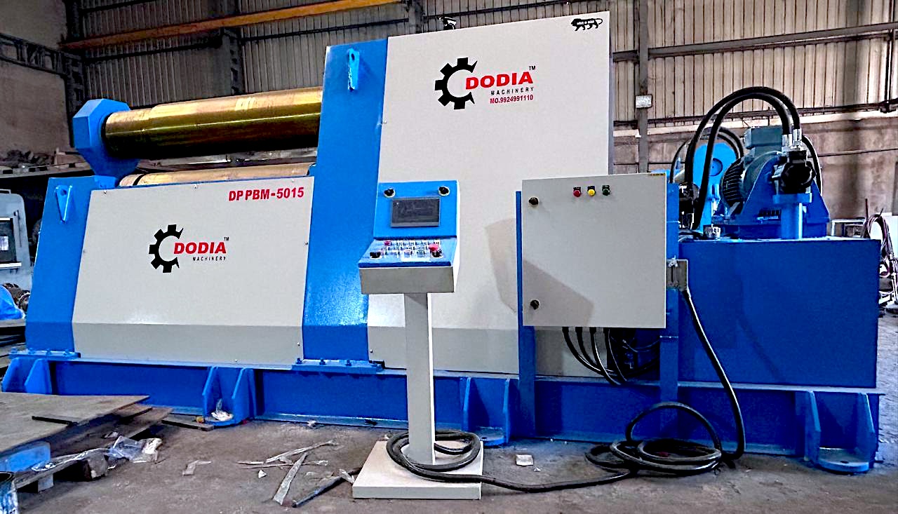 Fully Hydraulic Pre-pinch Plate Rolling Machine