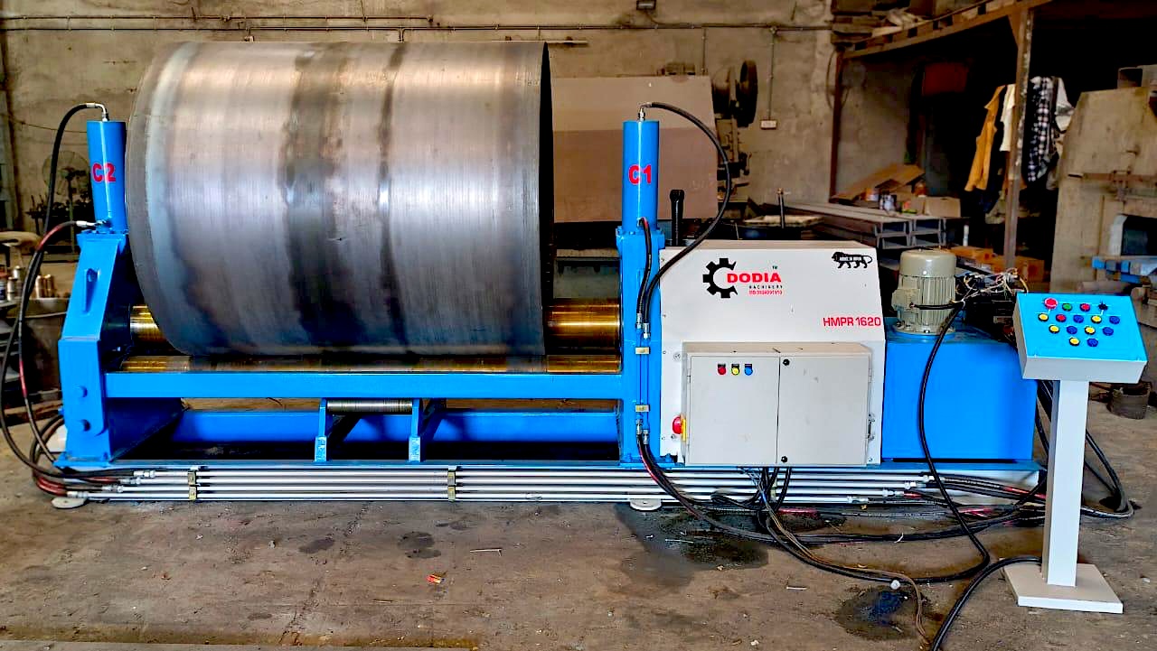 Semi Hydraulic Plate Rolling Machine