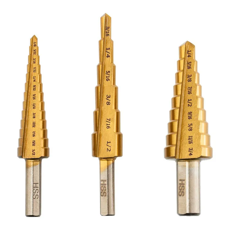 Steel Step Drill Bits