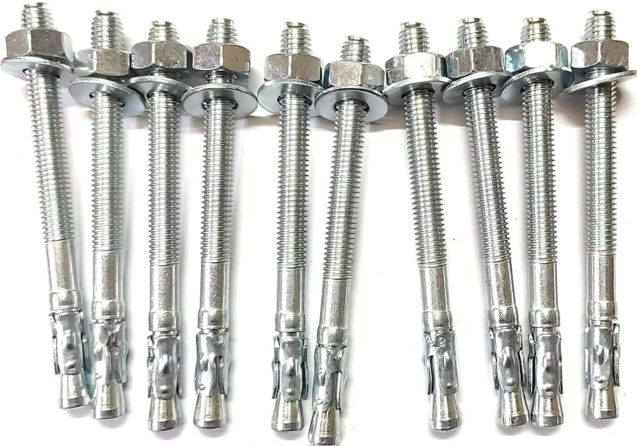 Zinc Plated Anchor Fastener Bolts